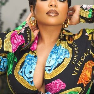 Versace Medusa logo shirt